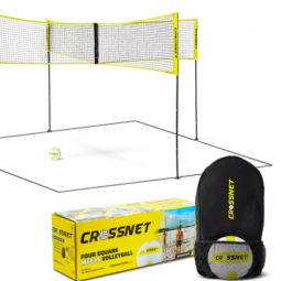 Crossnet- The First Four Square Volleyball Game
