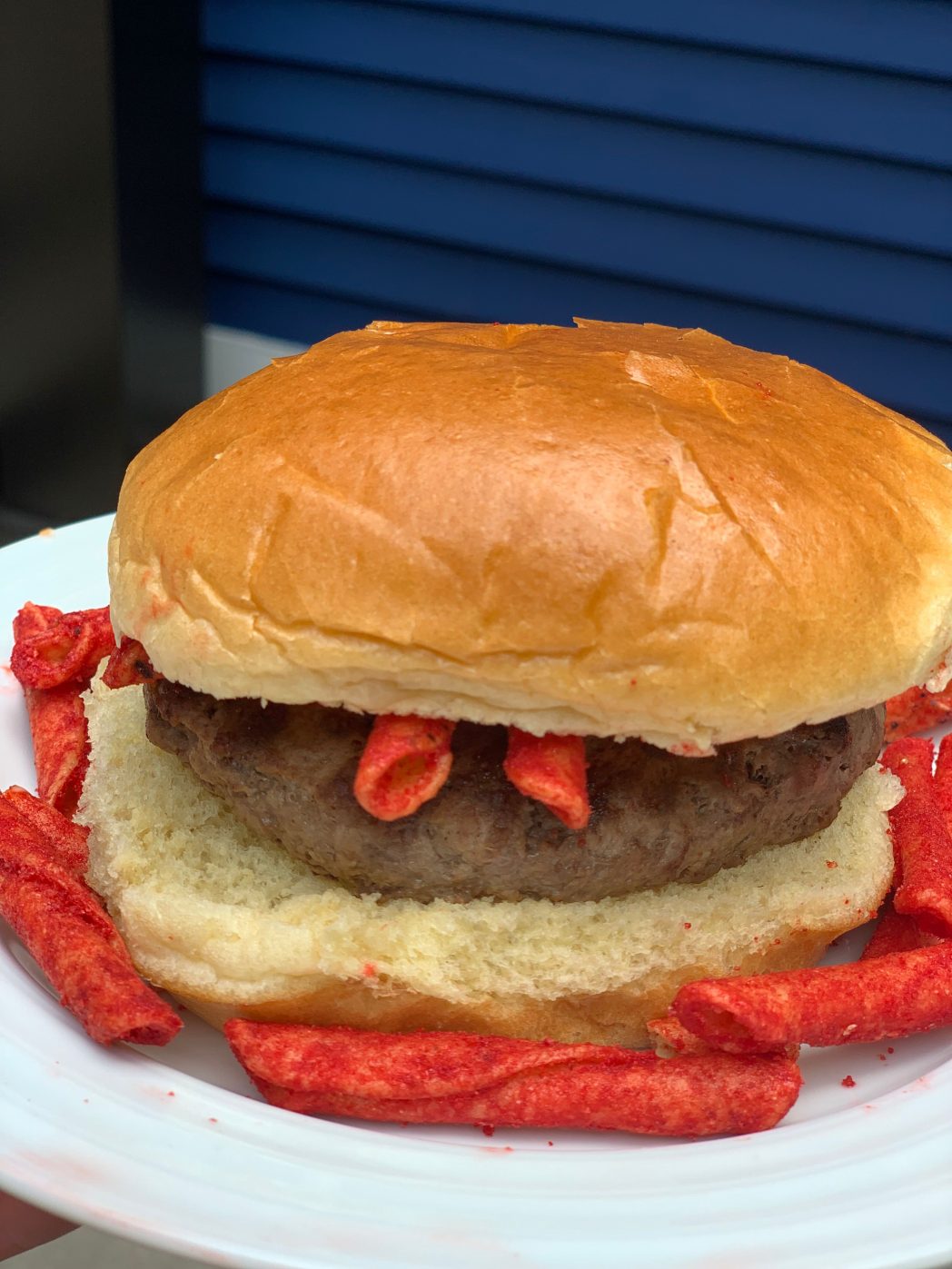 Family Grilling with a Secret Ingredient-Spicy Burgers