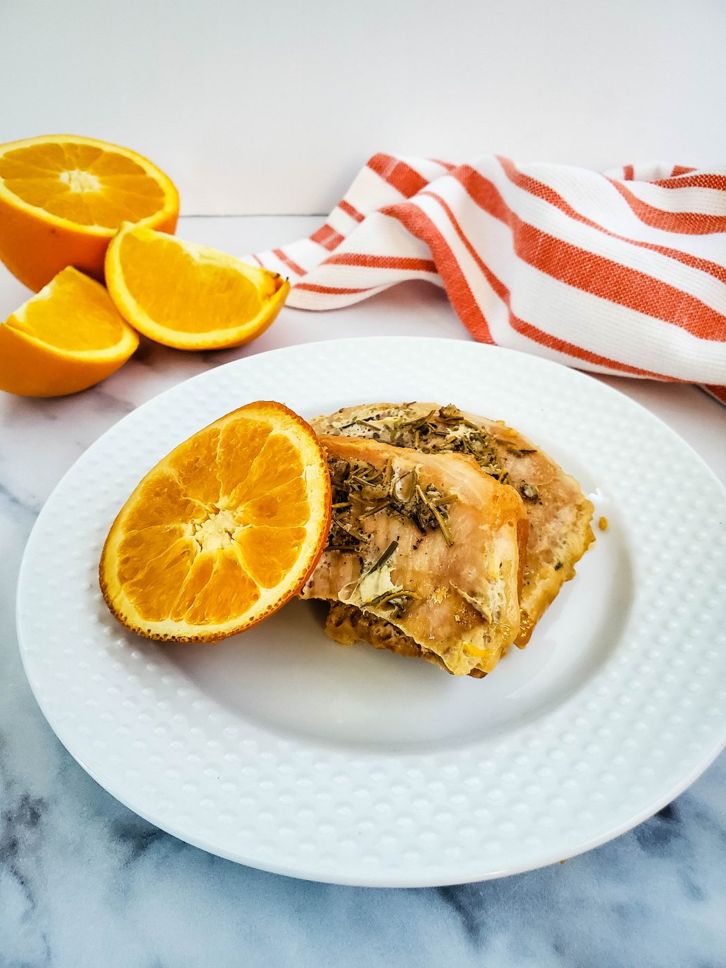 Orange Rosemary Pork Chops Slow Cooker Recipe!
