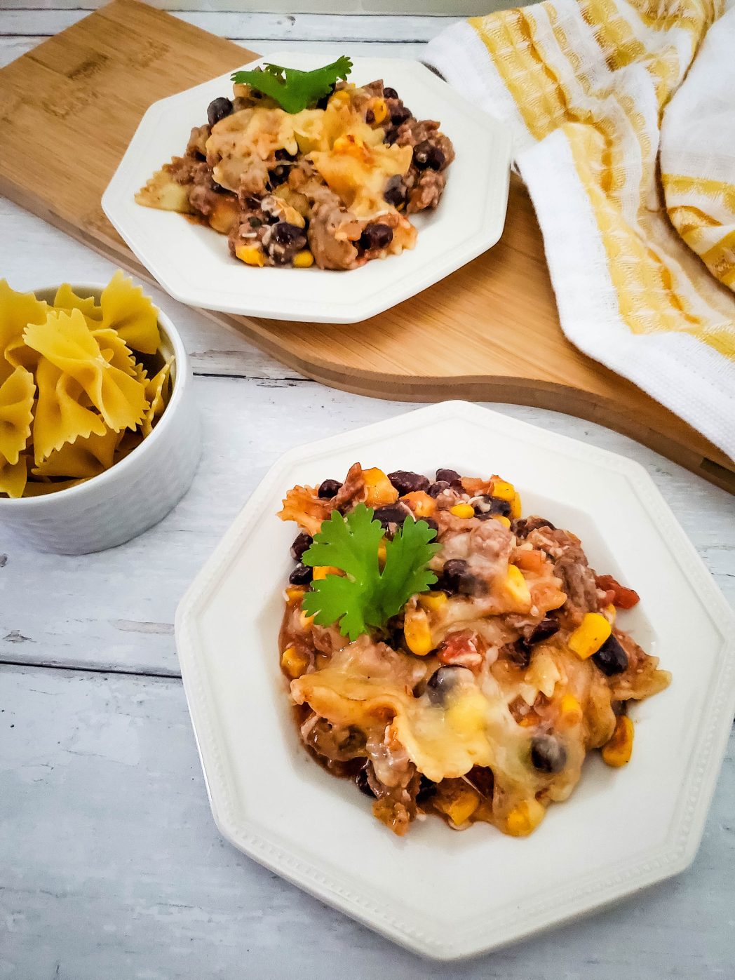 Iron Skillet Tex Mex Pasta Recipe!