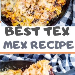 Iron Skillet Tex Mex Pasta Recipe!