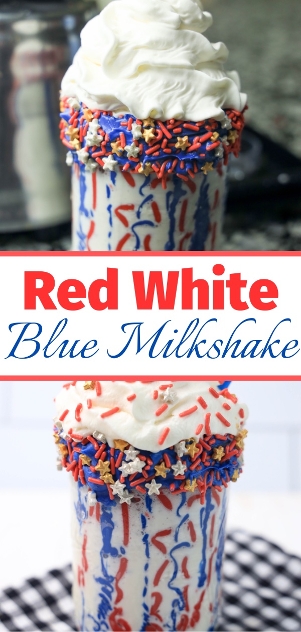 4th of July Delicious Red-White-Blue Shake Recipe!