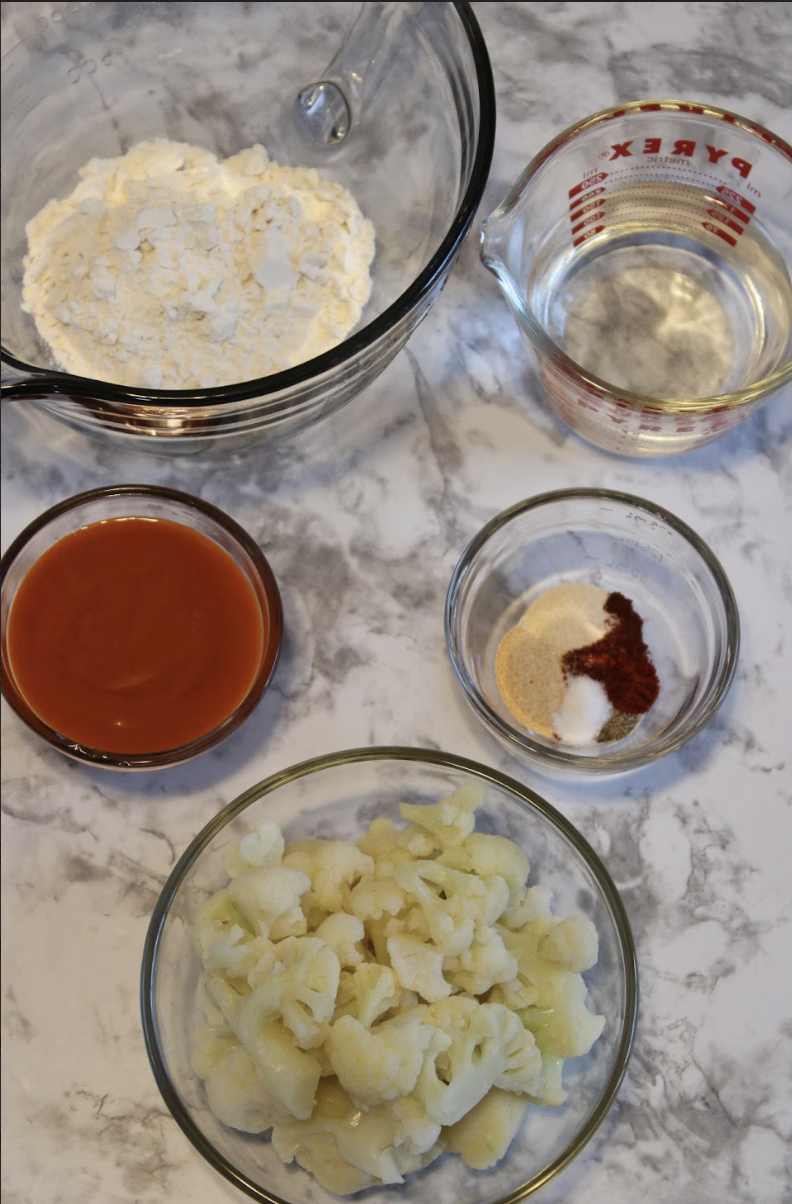 Buffalo Cauliflower wings! 