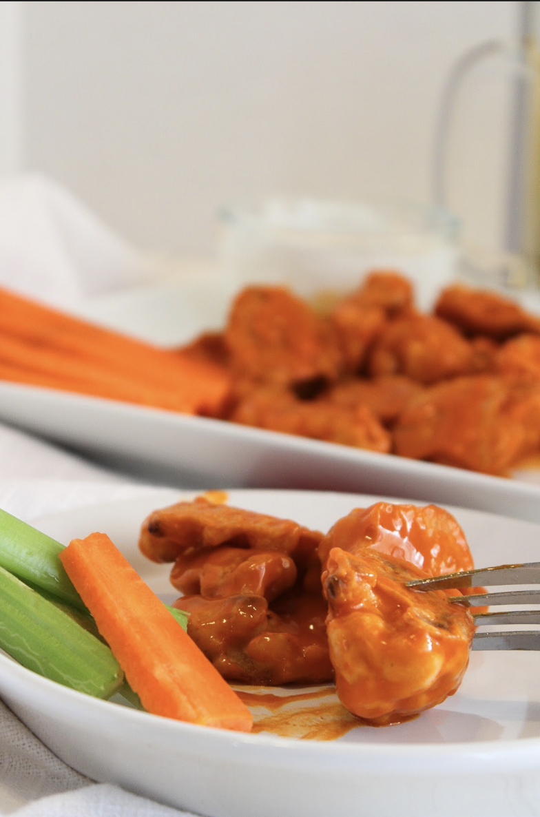 Buffalo Cauliflower wings! 