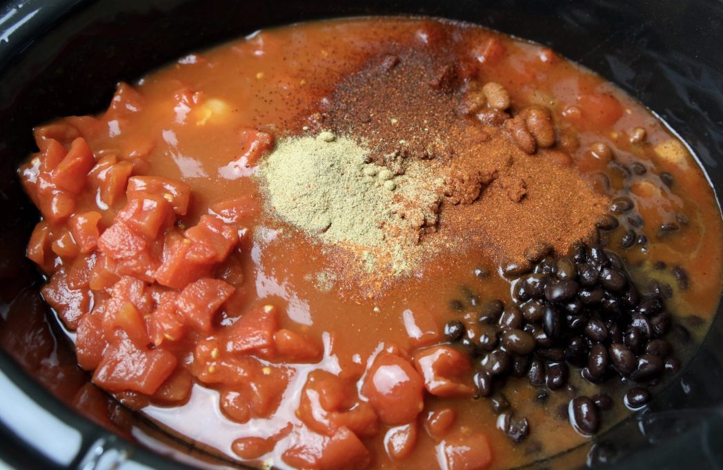 Slow Cooker Chicken Enchilada Soup Recipe!