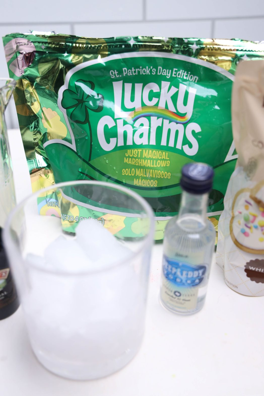 Boozy Lucky Charms Drink