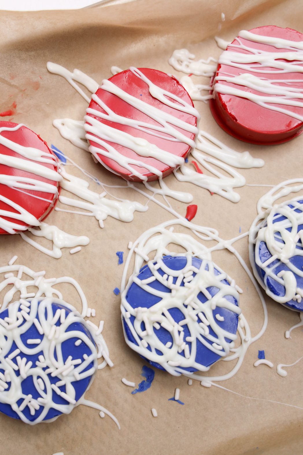 July 4th Dipped Oreos Recipe!