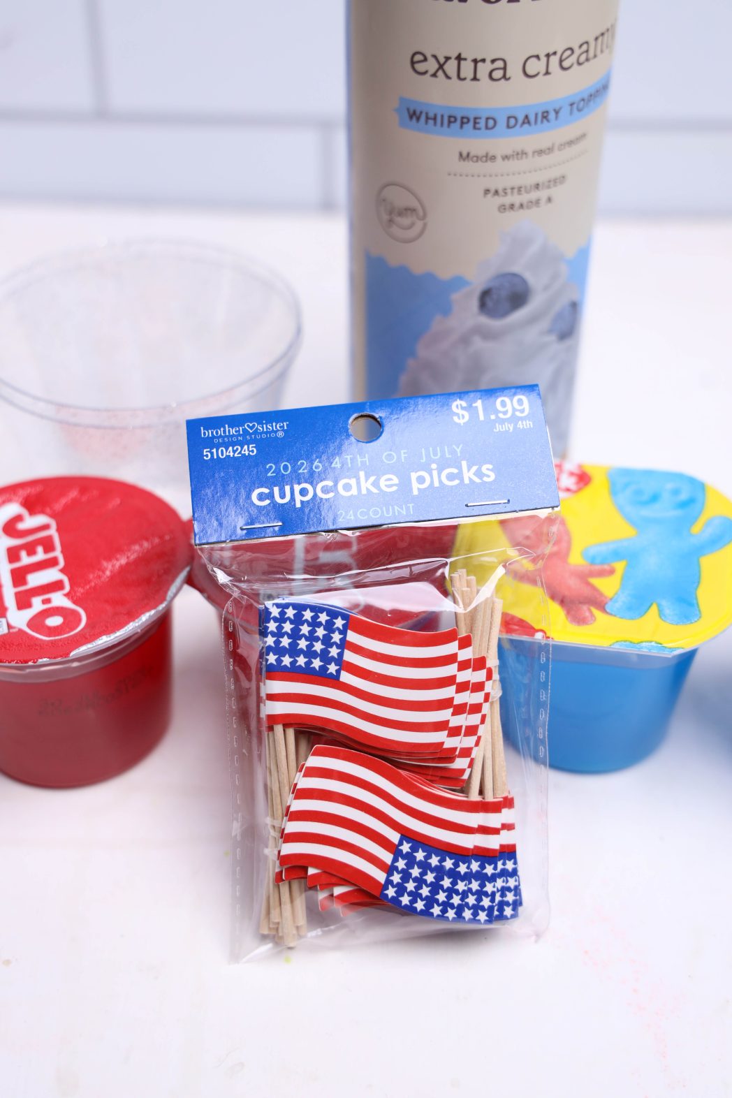 Jello-O cups